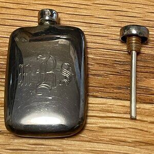 Tiffany & Co. Silver Mini Rectangle Perfume Bottle 1.75" tall VINTAGE